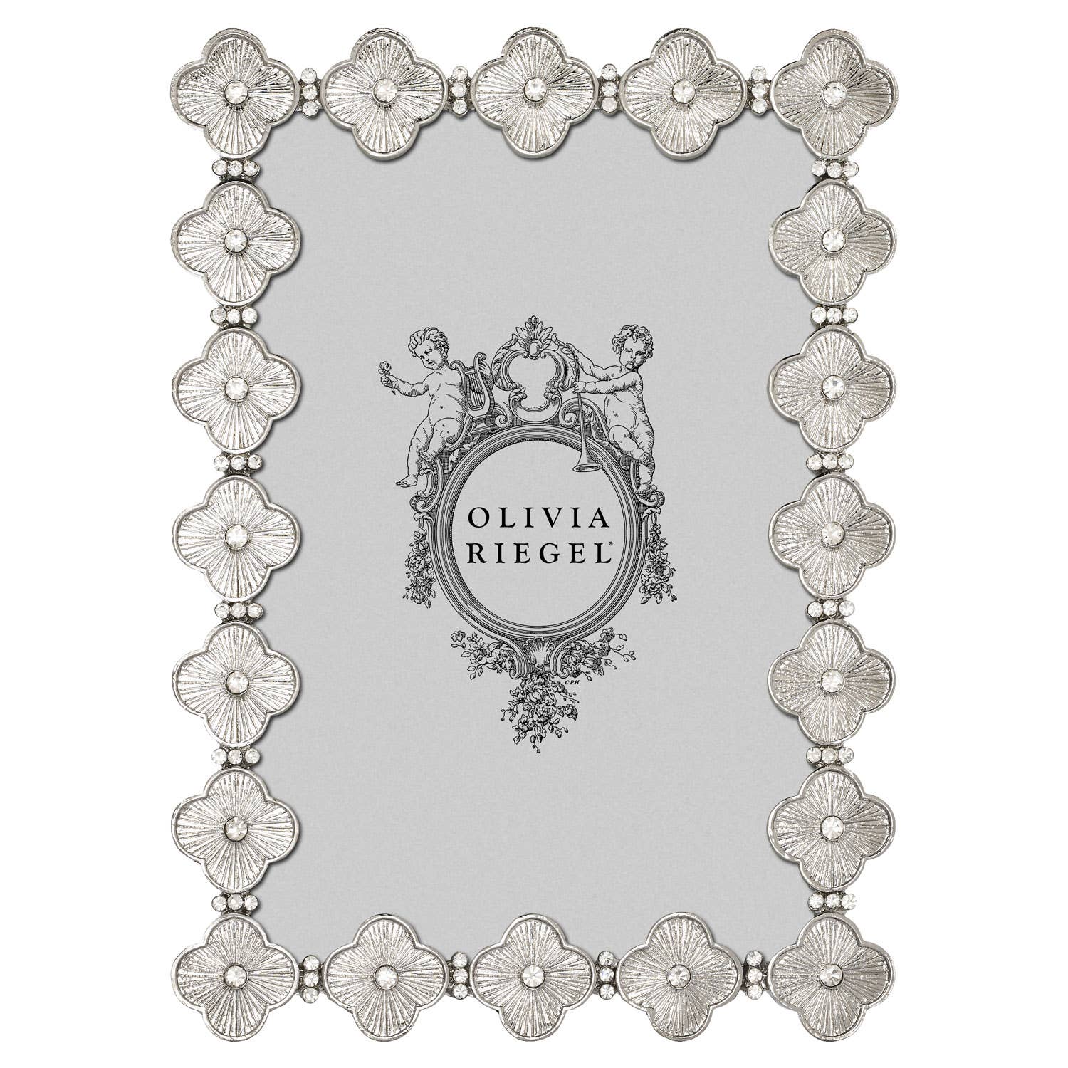 Clover Frame: Silver
